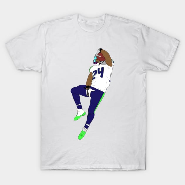 Marshawn Lynch T-Shirt by SickSticksCo